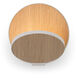 Gravy LED 4 inch Matte White with White Oak Wall Sconce Wall Light, Hardwire